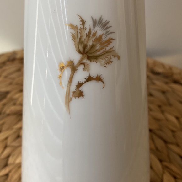 AK Kaiser Thistle Weather Flower Clock Silberdistel Vase - Picture 4 of 8